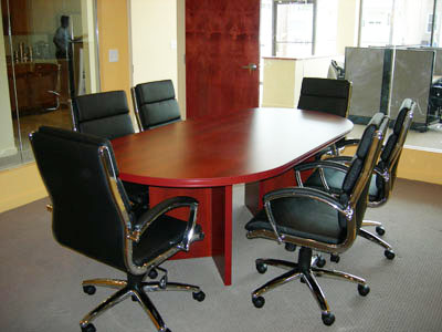 Conference room furniture, Action Real Estate