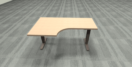 Used Height Adjustable Table, Office Furniture