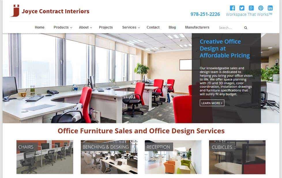 Joyce Contract Interiors Home Page