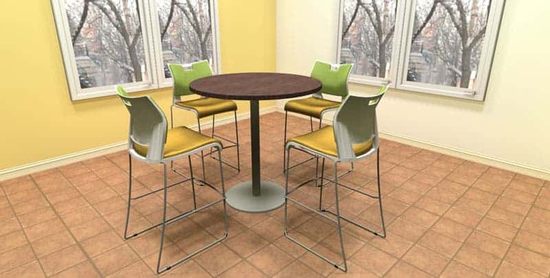 Office Cafeteria Furniture Employee Lunchroom Tables