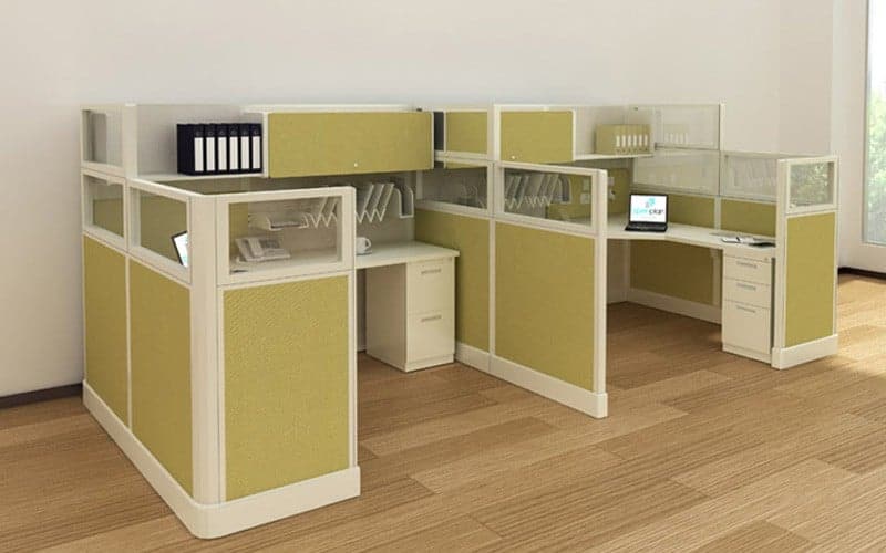 Office With Divider Panels & File | JCI