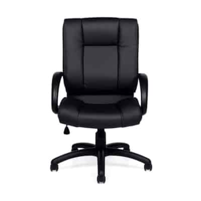 luxhide high back conference room chair