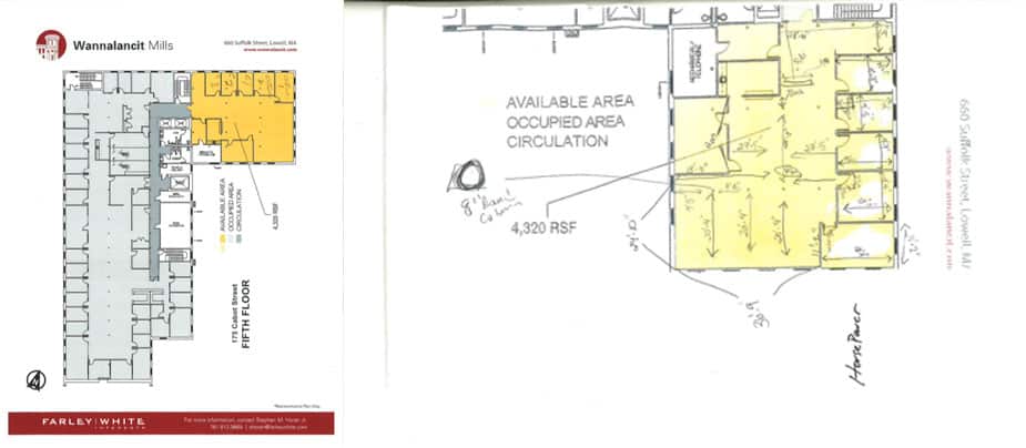 Beginning the office floor plan design process 