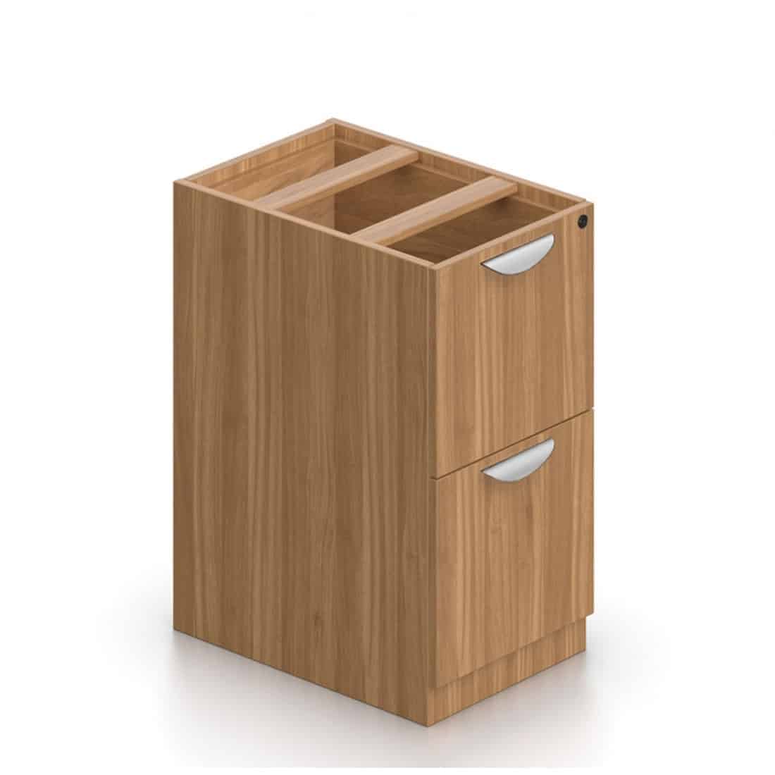 Box/File mobile pedestal with cushion top Padded mobile file pedestal