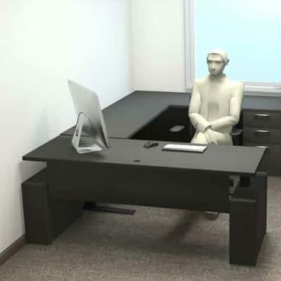 Executive Height Adjustable Desk