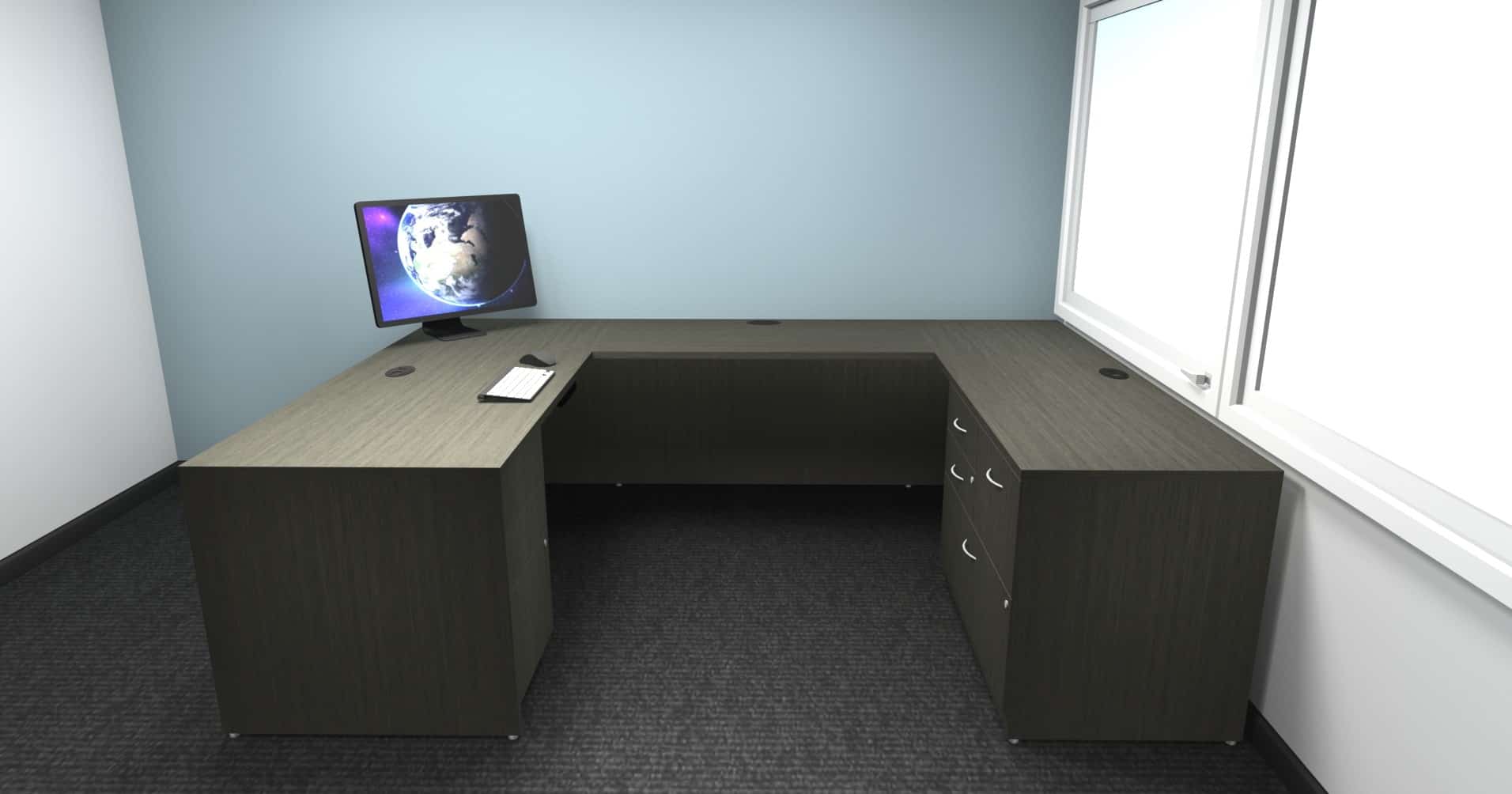 Logiflex Millenium U-shaped Desk