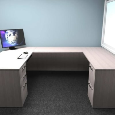 AIS U-shaped desk