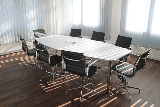 Conference table online chairs